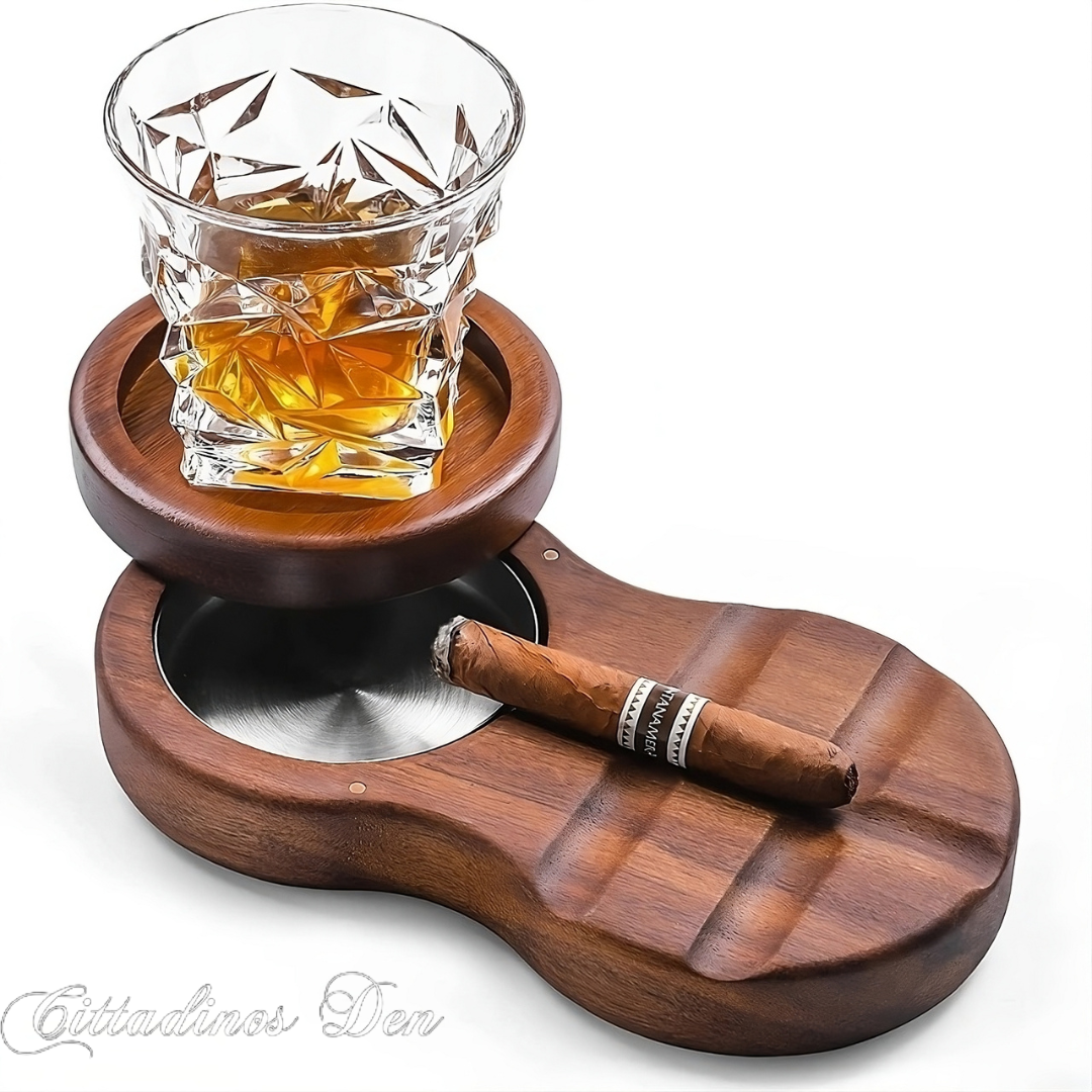 Cigar Companion Ashtray - Practical Elegance - Cittadinos Den