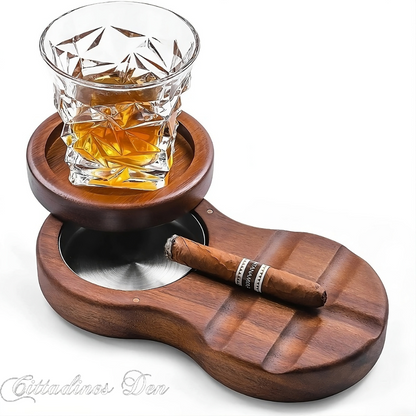 Cigar Companion Ashtray - Practical Elegance - Cittadinos Den