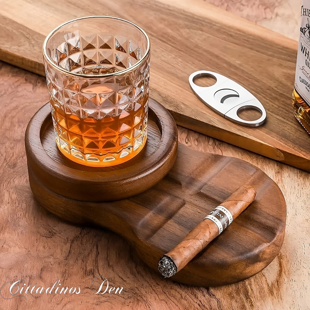 Cigar Companion Ashtray - Practical Elegance - Cittadinos Den