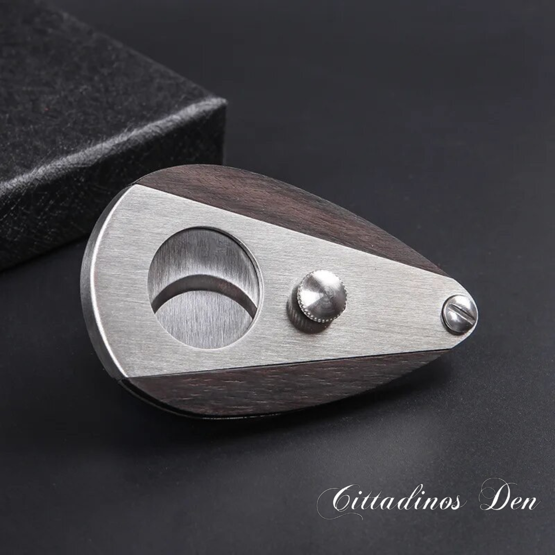 Cigar Cutter Collection - Wooden Elegance Vanguard Design - Cittadinos Den