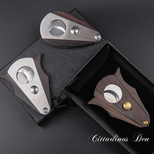 Cigar Cutter Collection - Wooden Elegance - Cittadinos Den