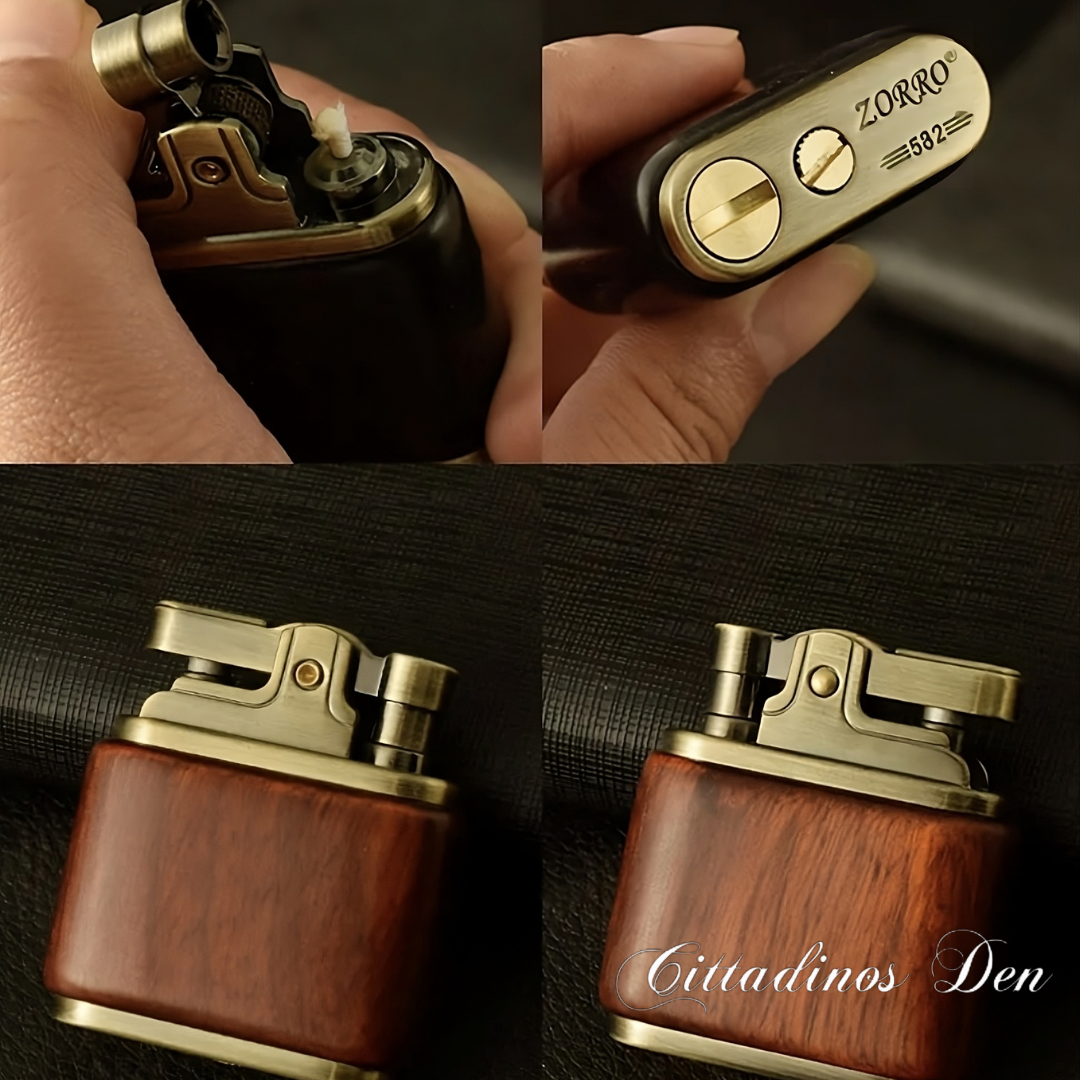 Cittadinos Wooden Vintage Lighter - Cittadinos Den