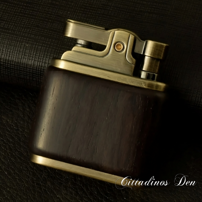 Cittadinos Wooden Vintage Lighter Black - Cittadinos Den